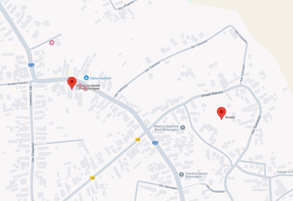 Locatie Scoala Generala nr.1 Buturugeni